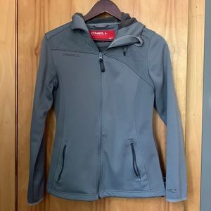 O’NEILL - Silver-Grey Zippered Jacket